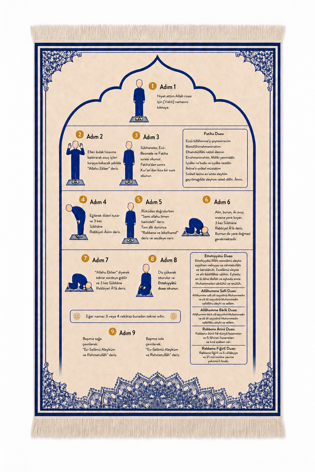 Namaz Öğreten Seccade